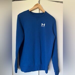 Under Armour youth Royal Blue Crewneck Sweatshirt